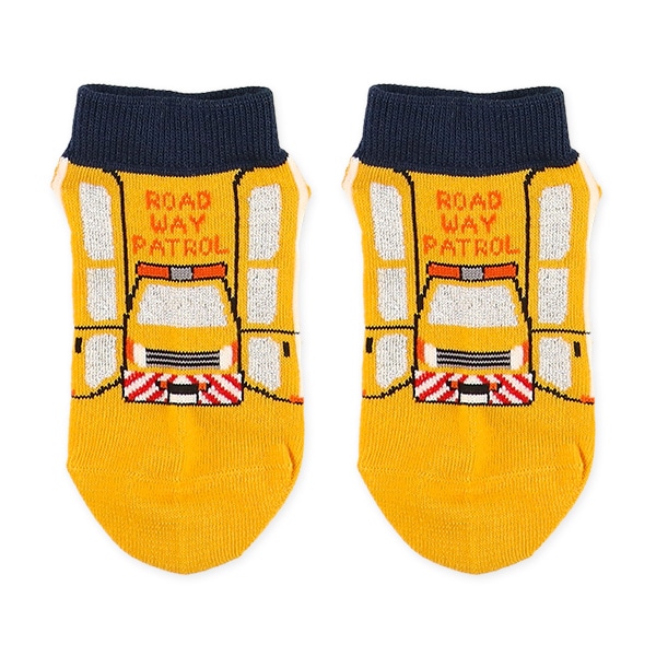 3足組キッズローカットソックス（ラメ・のりもの）