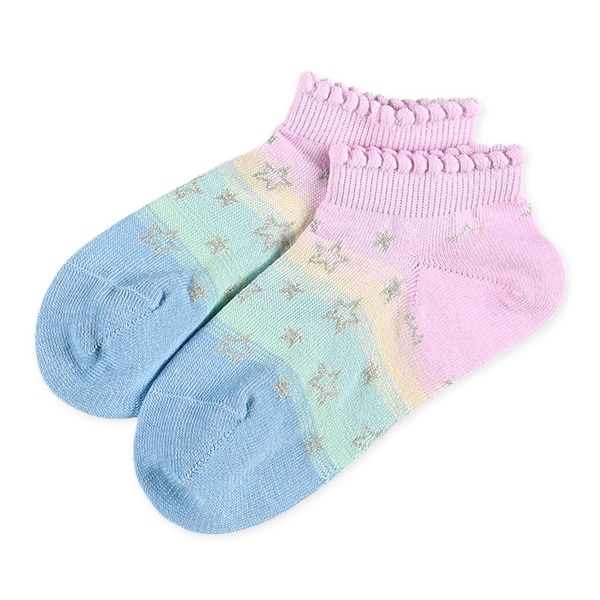 3足組キッズローカットソックス（ユニコーン）