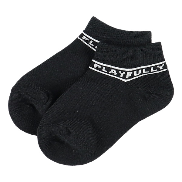 3足組キッズローカットソックス（ロゴ）