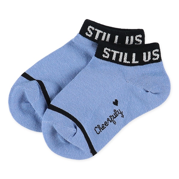 3足組キッズローカットソックス（ロゴ）
