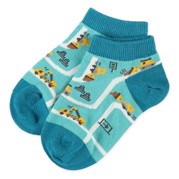 3足組キッズローカットソックス（のりもの）