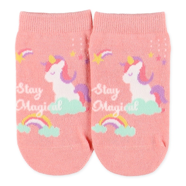 3足組キッズローカットソックス（フロントユニコーン）