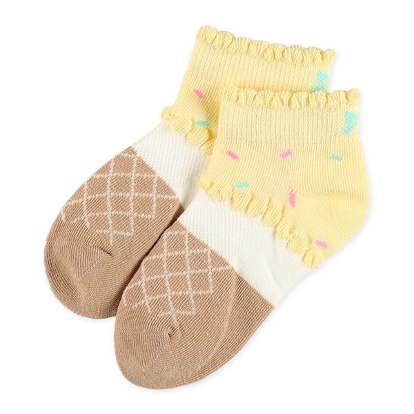 3足組キッズローカットソックス（アイス）