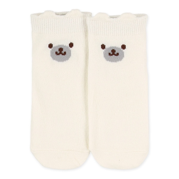 3足組キッズローカットソックス（アニマル）