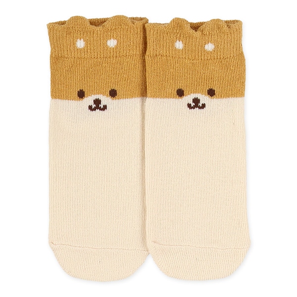 3足組キッズローカットソックス（アニマル）