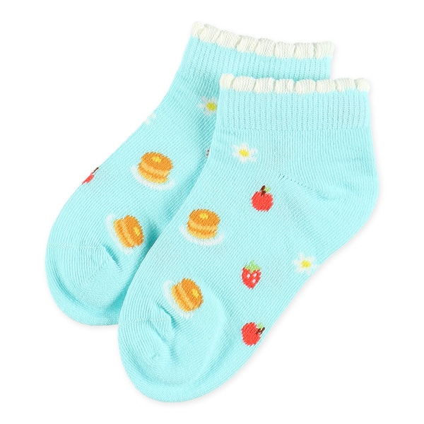 3足組キッズローカットソックス（スイーツ）