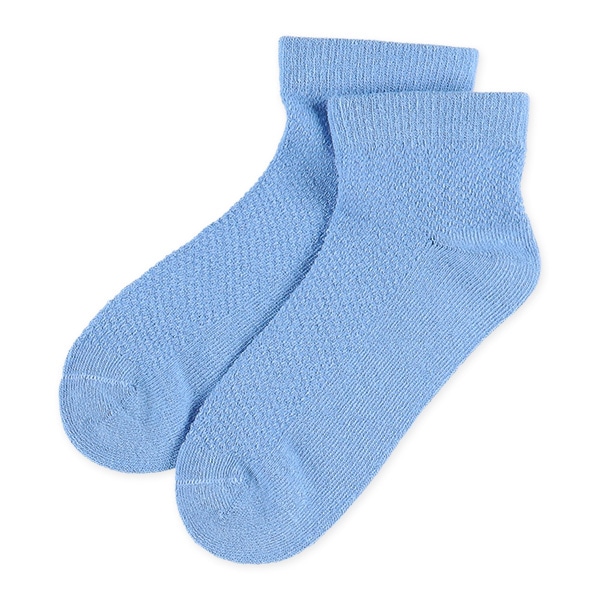 3足組キッズローカットソックス（カラーメッシュ）