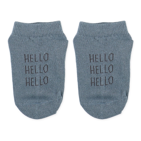 3足組キッズローカットソックス（HELLO）