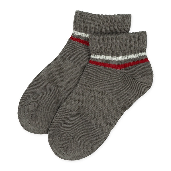 3足組キッズローカットソックス（サポートゴム）