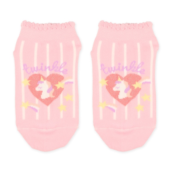 3足組キッズローカットソックス（ゆめかわ）