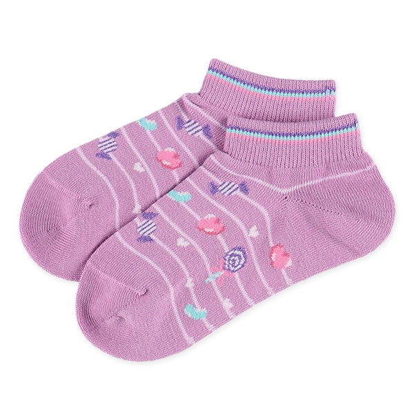 3足組キッズローカットソックス（スイーツ）