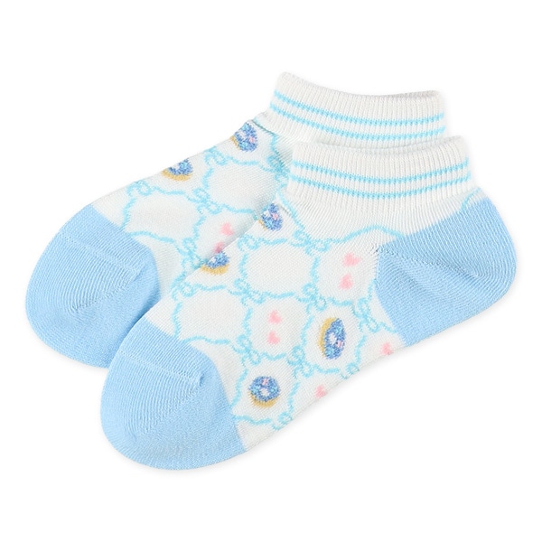 3足組キッズローカットソックス（スイーツ）
