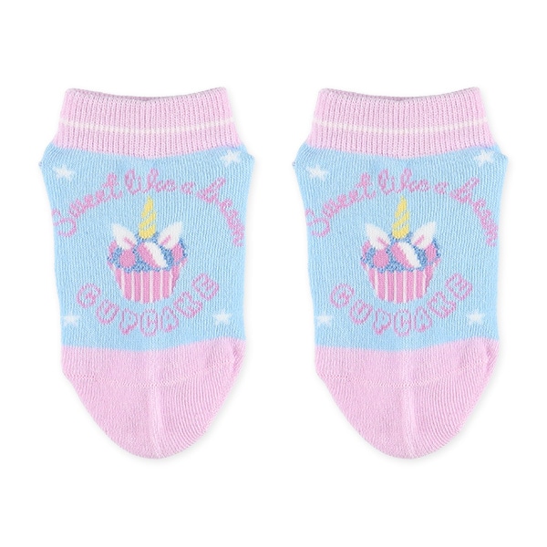 3足組キッズローカットソックス（スイーツ）