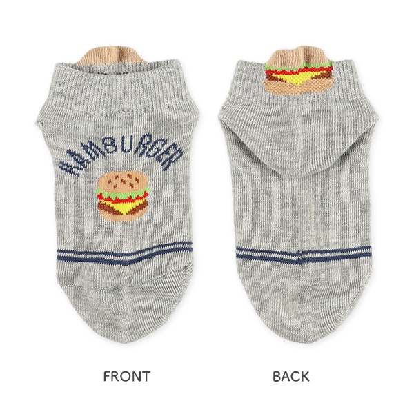 3足組キッズローカットソックス（ファーストフード）
