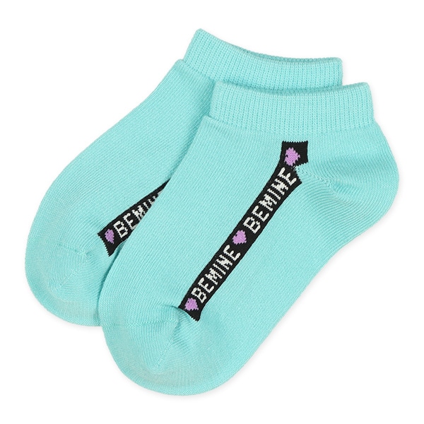 3足組キッズローカットソックス（ロゴ）