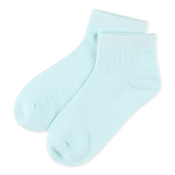 3足組キッズローカットソックス（チュールレース）