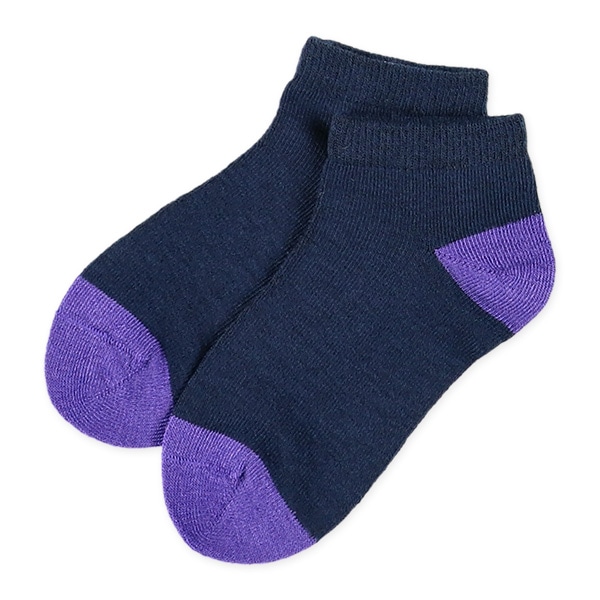 3足組キッズローカットソックス（切り替え）