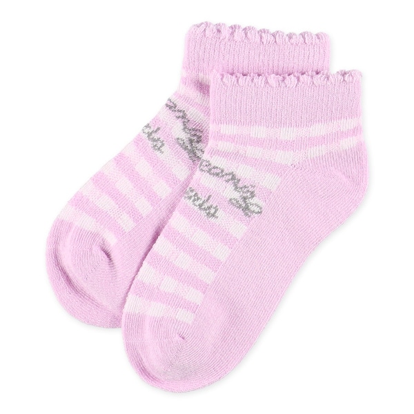 3足組キッズローカットソックス（ユニコーン刺繍）