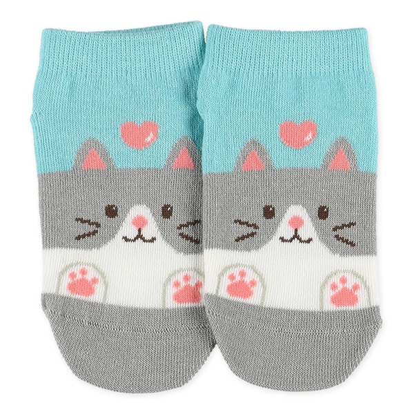 3足組キッズローカットソックス（アニマル）