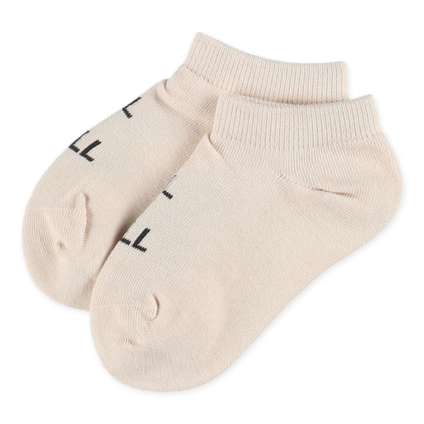 3足組キッズローカットソックス（ロゴ）