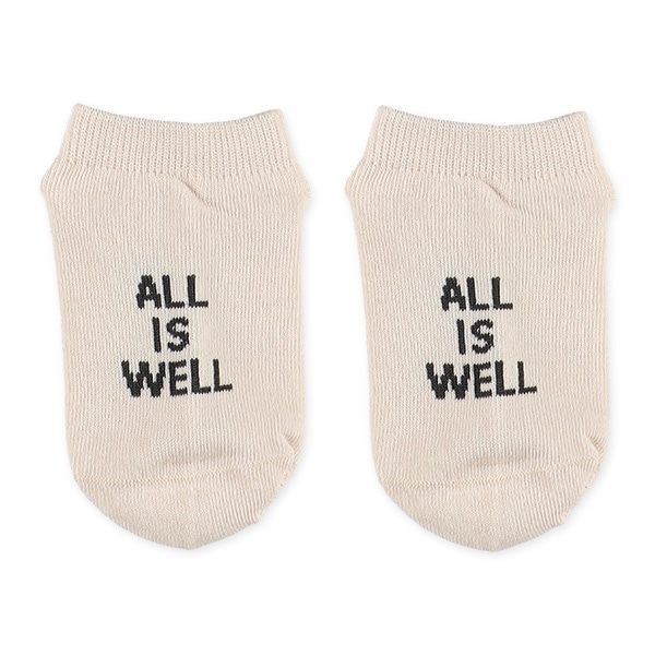 3足組キッズローカットソックス（ロゴ）