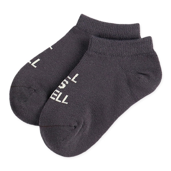 3足組キッズローカットソックス（ロゴ）