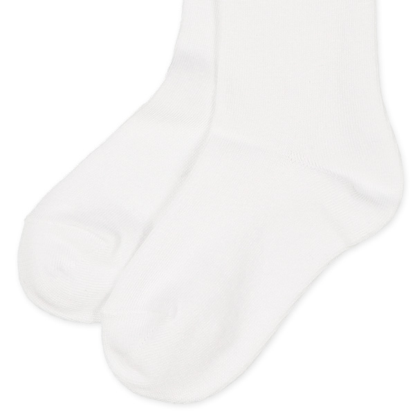 3足組キッズクルーソックス（ホワイト無地）