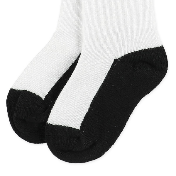 3足組キッズハイソックス（足底カラー）