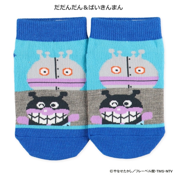 キッズローカットソックス（アンパンマン・2段）