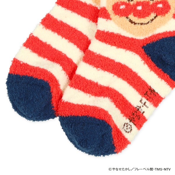 ぽかもふキッズルームソックス（アンパンマン）
