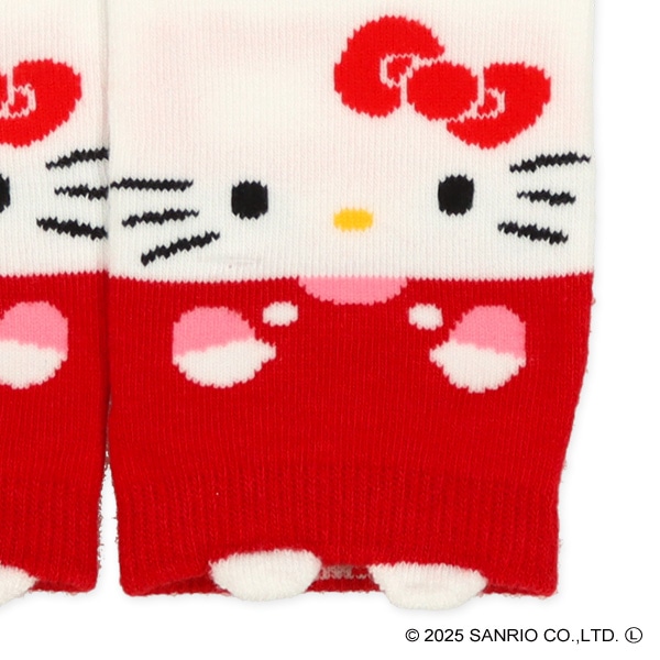 キッズパペットローカットソックス（ハローキティ）