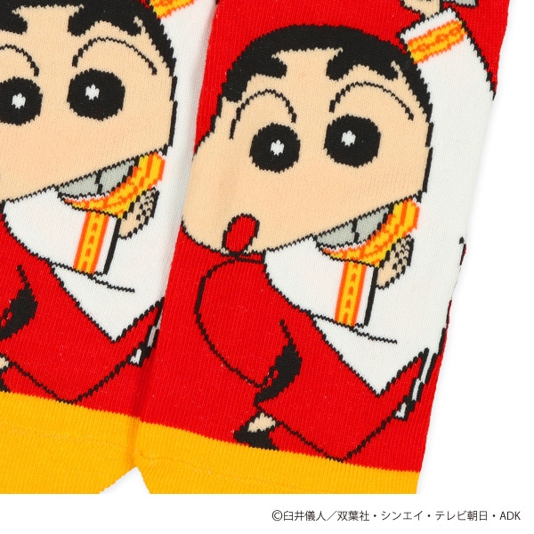 キッズローカットソックス（クレヨンしんちゃん）