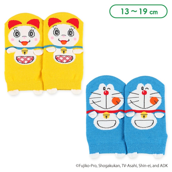 キッズパペットローカットソックス（ドラえもん）