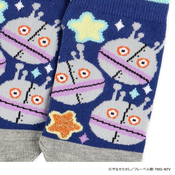 キッズローカットソックス（アンパンマン・総柄）