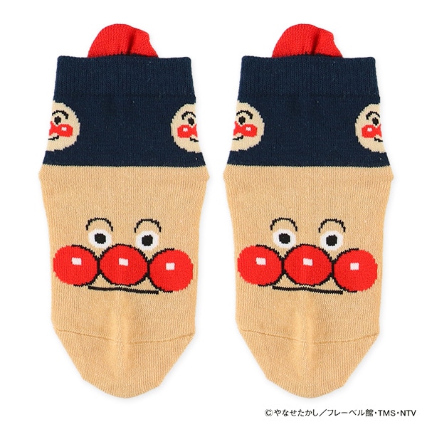 キッズローカットソックス（アンパンマン・のりもの）