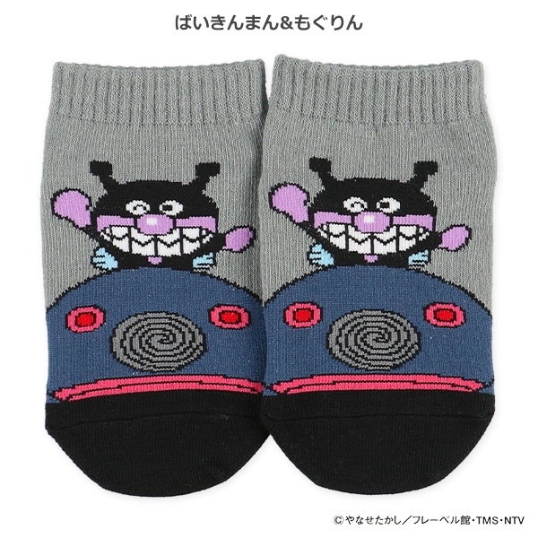 キッズローカットソックス（アンパンマン・のりもの）