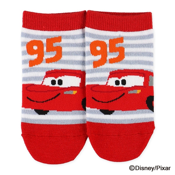 3足組キッズローカットソックス（カーズ）