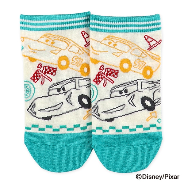 3足組キッズローカットソックス（カーズ）