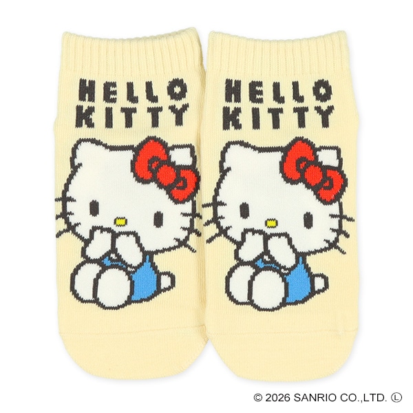 3足組キッズローカットソックス（ハローキティ）