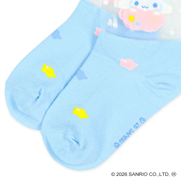 キッズクルーソックス（シアー・シナモロール）