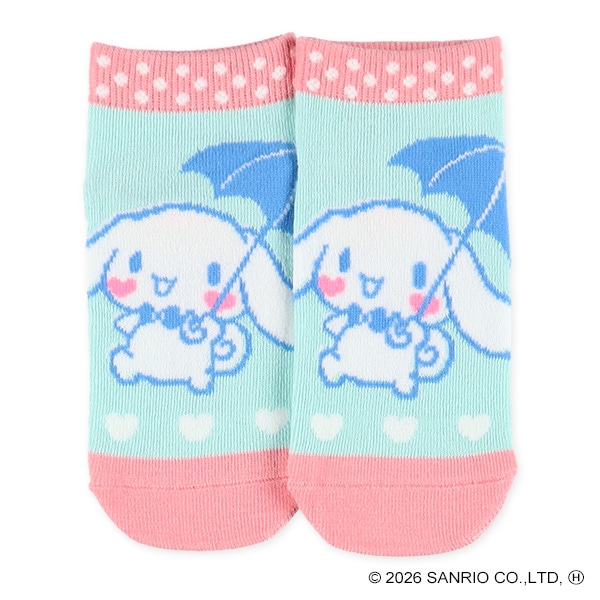 3足組キッズローカットソックス（シナモロール）