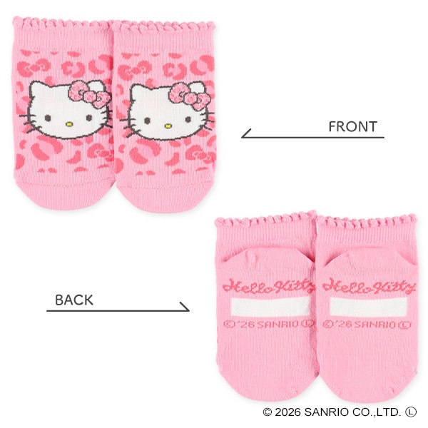 キッズローカットソックス（ハローキティ）