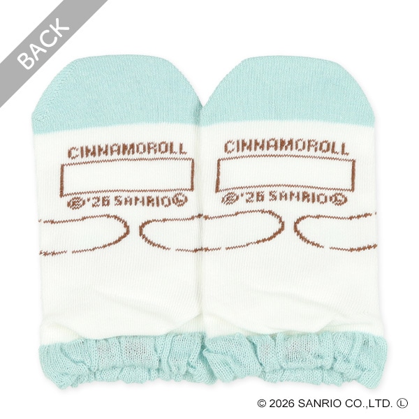 キッズパペットローカットソックス（シナモロール）