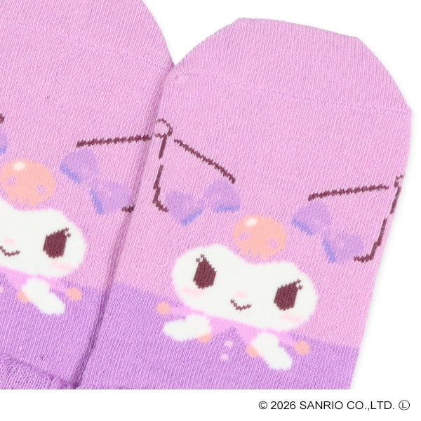 キッズパペットローカットソックス（クロミ）