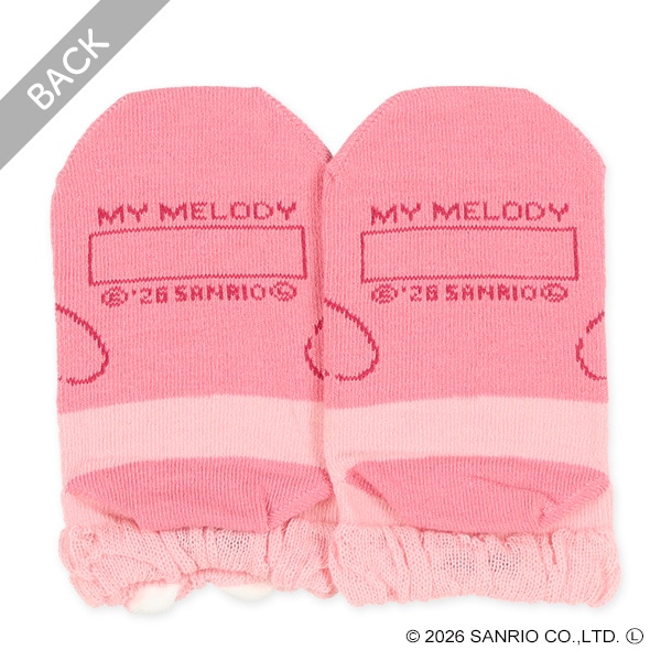 キッズパペットローカットソックス（マイメロディ）