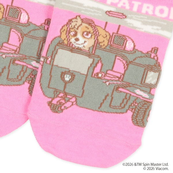 キッズローカットソックス（パウ・パトロール）