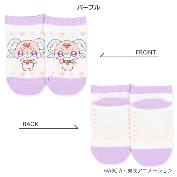 キッズローカットソックス（名探偵プリキュア!）