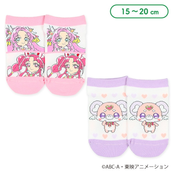キッズローカットソックス（名探偵プリキュア!）