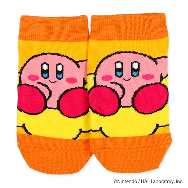 3足組キッズローカットソックス（星のカービィ）