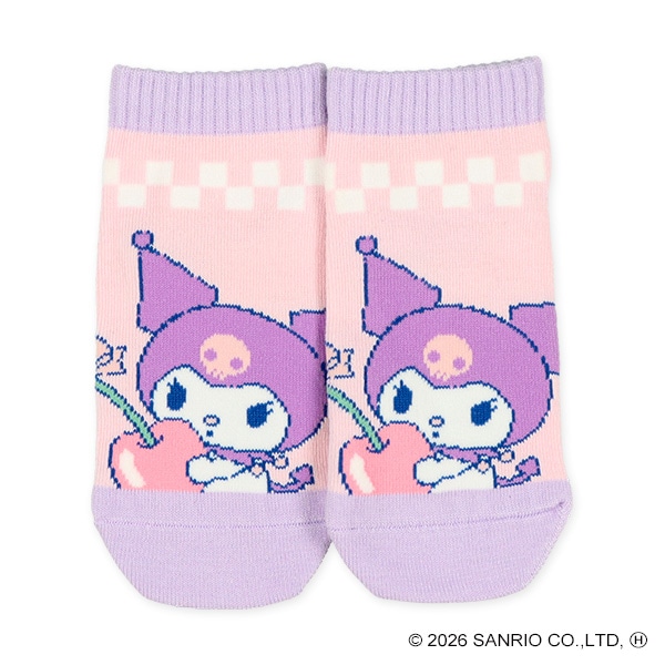 3足組キッズローカットソックス（クロミ）
